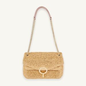 Raffia YZA bag Sandro Paris